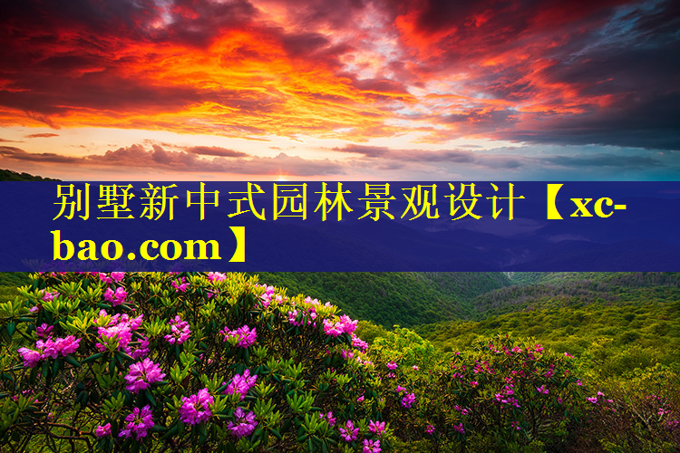 别墅新中式园林景观设计