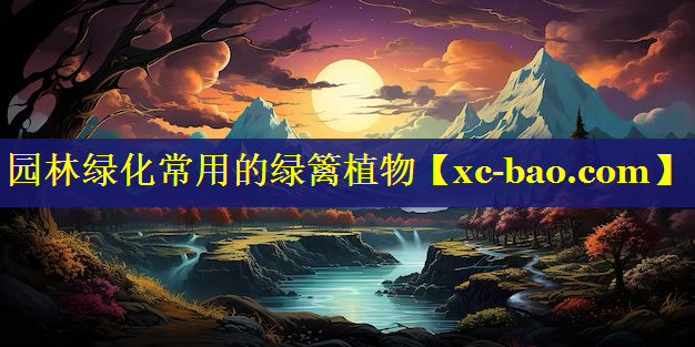 园林绿化常用的绿篱植物