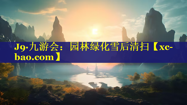 园林绿化雪后清扫