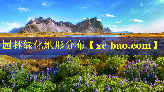 园林绿化地形分布