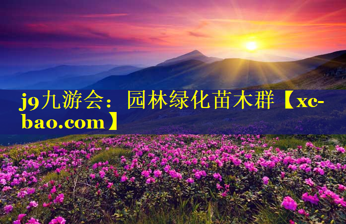 园林绿化苗木群
