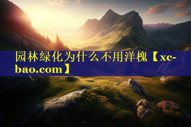 园林绿化为什么不用洋槐