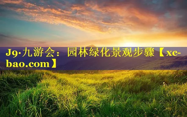 园林绿化景观步骤